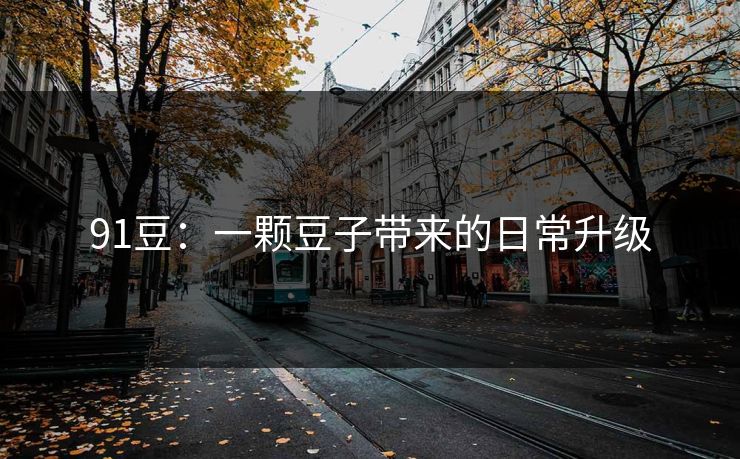 91豆：一颗豆子带来的日常升级